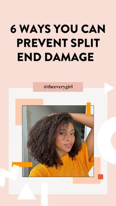 The truth is, you can't repair split ends, but you can prevent them. Start doing these six things to prevent hair damage and breakage: Repair Split Ends, Hair Without Heat, Split Hair, Hair Damage, Heatless Curls, Texturizer On Natural Hair, The Everygirl, Moisturizing Conditioner, Wide Tooth Comb