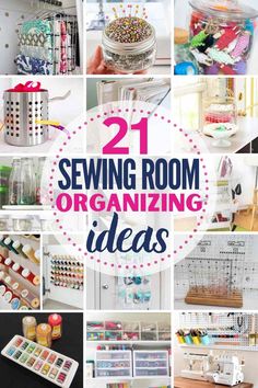 sewing room organization ideas that are easy to do