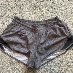 Never Worn!! Grey Lululemon Hotty Hot Shorts. Perfect Condition & Soo Cute. Lululemon Hotty Hot Shorts, Hotty Hot Shorts, Shorts Lululemon, Hot Shorts, Shorts Athletic, Athletic Shorts, Lululemon Athletica, Womens Shorts, Grey