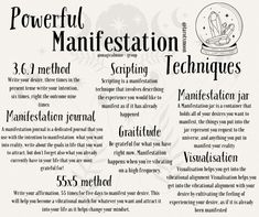 Most Powerful Manifestation Technique, Meditation For Manifestation, Easy Manifestation Technique, Powerful Manifestation Methods, Writing Manifestation Methods, Best Manifestation Techniques, Manifestion Techniques, Manifesting Words