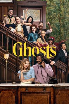 the movie poster for ghost starring actors