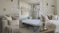 the best sofas for apartments