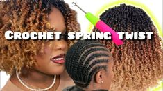 8" Spring Twist Detailed Crochet Braid Pattern Pre-twisted Install |How To| 4c Natural Hair Cornrows Spring Twists Crochet, Natural Hair Cornrows, Hair Cornrows, Twists Crochet, Crochet Braid Pattern, Detailed Crochet, Spring Twists, Braid Patterns