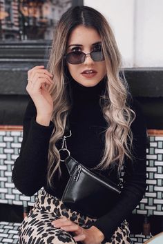 Gold Rings | Black Sweaters | Black Fanny Pack #casual #semiformal #montréal #ootd #fashioninspo #outfit #fashionlook #whattowear #mode #womenfashion #dailylook #inspo #lookdujour #trendy #women #style #fashion Rings Black