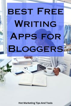 This post is dedicated to providing you with the best free writing apps that help bloggers and authors write better, faster, and more efficiently. Writing Apps, Ladies Group, Write Better, Free Logo Templates, Content Creation Tools, Paper Writing, Free Writing, Blog Titles, Online Side Hustle