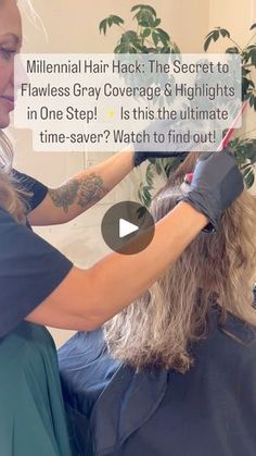 3.2K views · 1.5K reactions | Formula 🧪🧑‍🔬  Joico 8nn + 20 volume developer applied to scalp. The NN series is  double pigmented for 100% gray coverage.  I applied @joico blonde life mixed with 30 volume in foil highlights directly over root base.  Process 35mins   This Client is 85% gray and this works great for this specific color and client. #hair #girlboss #hairgoals #hairstylist #salonlife @joicoeducation | Kimm | Hair Artist | Color Specialist | 775stylist · Original audio Gray Coverage Highlights, Joico Blonde Life, Foil Highlights, Hair Artist, Gray Coverage, 10k Views, Time Saver, Artistic Hair, Hair Hacks