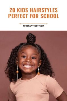 Looking for fun, stylish, and easy-to-manage hairstyles for school? Check out these 20 perfect kids' hairstyles that are both cute and practical! From braids and ponytails to buns and twists, these hairstyles will keep your little ones looking fresh and ready for the day. Quick and simple, perfect for busy mornings! #KidsHairstyles #SchoolHairstyles #EasyHairstyles #Braids #Ponytails #BackToSchool #HairInspo #CuteHairstyles #MomLife #HairTutorials Mixed Daughter Hairstyles, Back To School Hairstyles Black Girls Kids, Picture Day Hairstyles Black Kids, School Picture Day Hairstyles Black, Back To School Little Black Girls Hairstyles, Preteen Hairstyles Black Hair Natural Hair, Cute Hairstyles For 9yr, Picture Day Natural Hairstyles, Picture Day Hairstyles For Kids Curly