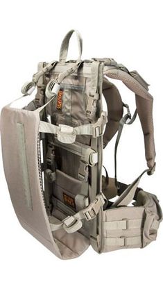 a back pack with multiple compartments and straps