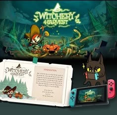 the video game witch harvest is coming to nintendo switch consoles next month, and it's available for pre - order