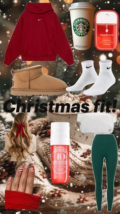 Christmas Fits, Christmas Outfits, Starbucks Coffee, Christmas Outfit, Christmas