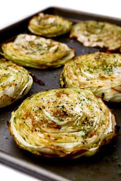 some food that is sitting on a pan