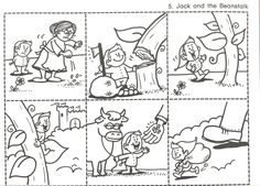 a comic strip with some cartoon characters in it