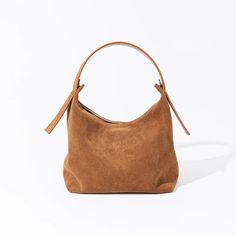 Sloane Suede Mini Bag | NOLI Gentle Style, Women Handbag, Camel Color, Soft Suede, Cow Leather, Smart Shopping, Mini Bag, Leather Women, Metallic Silver