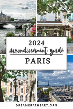 paris, france with text overlay that reads 2021 an indissent guide to paris