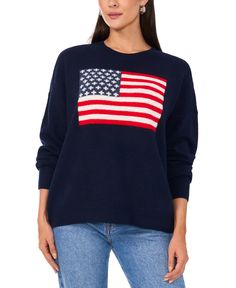 out of stock Flag Sweater, American Flag Sweater, Pants Shirt Men, Sweater Cropped, Graphic Sweaters, Flag Logo, Under Pants, Cozy Sweater, Outdoor Apparel