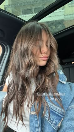 Low Light Inspo Hair, Choppy Layers With Face Framing, Matilda Djerf Hair Inspiration, Light Brunette All Over Color, Ask Light Brown Hair, Layered Brunette Haircut, Medium Brown Hair With Money Piece And Highlights, Brunette With Light Front Pieces, Dark Under Layer Hair Color