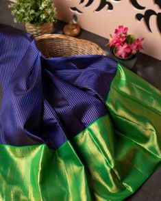 Dark Green Pattu Saree, Green Pattu Saree, Green Half Saree, Readymade Blouses Online, Sarees Pattu, Party Wear For Women, Yellow Saree, Wedding Saree Indian, Traditional Indian Wedding