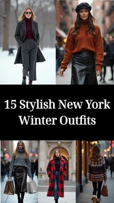 Fashion 2025, Winter Outfits Ideas, Smart Dressing, Warm Tights, Best Winter Outfits, Chunky Sweaters, Crisp Autumn, Trendy Outfit Ideas, Trendy Fall