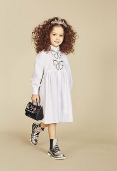 Kids Dress Wear, Dolce And Gabbana Kids, American Girl Clothes, Kids Dresses, Girls Style, Young Fashion, Stylish Kids