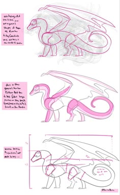 how to draw an animated dragon