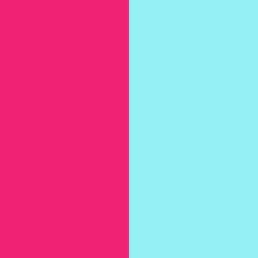 the color combination is pink, blue and green