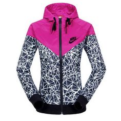 ropa deportiva para mujer adidas - Buscar con Google Zipper Cardigan, Zippered Cardigan, Pink Nike, Nike Windbreaker, Sweatshirt Zipper, Women Jacket, Fashion Deals, Nike Fashion, Sporty Outfits