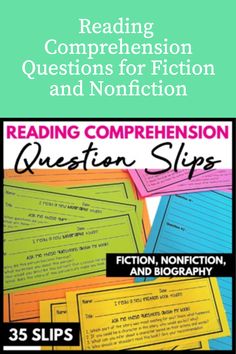 reading competition questions for fiction and non fiction