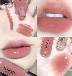 Kiko 103, Kiko Lip Gloss, Roasted Hazelnuts, How To Roast Hazelnuts, Cool Makeup Looks, Clothing Design Sketches, Bean Paste, Beauty Room, Lipsticks