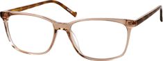 Rectangle Glasses Brown Eyeglasses For Women, Light Tortoise Glasses Frames, Rectangle Eyeglasses For Women, Brown Glasses Frames, Best Eyeglass Frames, Zenni Optical Glasses, Glasses For Round Faces, Womens Glasses Frames, Brown Glasses