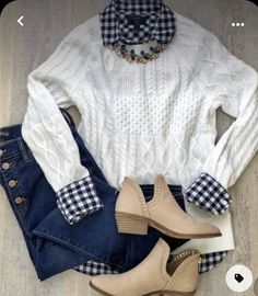 Mode Tips, Foto Tips, Winter Mode, White Sweater, Cable Knit Sweater, Stitch Fix Style, Fall Winter Fashion, Work Clothes