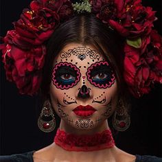 Diy Sugar Skull Makeup, Diy Sugar Skull, Muertos Makeup