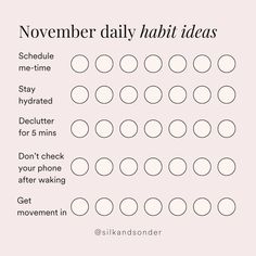 Whenever we feel blah, we realize the importance of checking in with ourselves and reviewing our habits. Or, we just take our free back to balance quiz to see which areas of our life we could use a little more balance ;) #dailyhabits, #habits, #habitideas, habitideas, dailyhabits, habits Habit Ideas, Balance Challenge, Organize Life, Feeling Blah, Habit Tracking, Daily Habits, Life Organization, Lifestyle Changes, Me Time