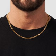 The ultimate display of confidence. The Cuban is a staple of any strong collection. Wear it solo or stack it with another piece of choice—Either way you won’t go unnoticed.✓ 18K Gold & 316L Stainless Steel ✓ Water, Heat, Sweat Resistant✓ Hypoallergenic (No Green Skin) Green Skin, Hip Hop Culture, Gold Piece, Cuban Link