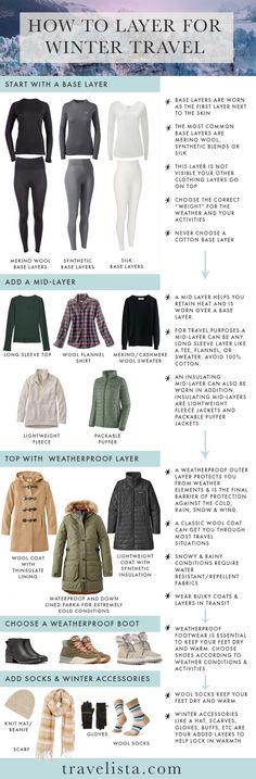 Packing For Cold Weather, Cold Weather Travel Outfit, Winter Travel Wardrobe, Layering For Winter, Winter Layering Outfits, How To Have Style, Winter Travel Outfit