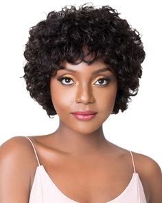 HH Baba | Human Hair Wig by It's a Wig in Burgundy, Short Women's Wigs | Best Wig Outlet Glamorous Wigs, Wig Outlet, Hair Unit, Best Wig Outlet, Hair Line, Wig Stand, 100 Human Hair Wigs, Human Wigs, Hair Shows