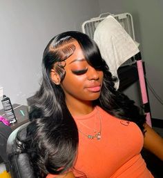 Side Part Hairstyles, Back To School Hairstyles, Body Wave, Black Women Hairstyles, Hair Inspo, Hair