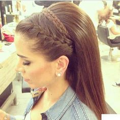 Nice one Eyebrow Waxing, Braid Inspiration, Fishtail Braid, Hair 2018, Pinterest Hair, Grunge Hair, Hair Dos, Gorgeous Hair, Bridesmaid Hair