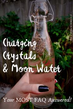 Moon Charged Crystals, Full Moon Crystal Charging, Charging Crystals Full Moon, Charging Crystals, Clarity Spell