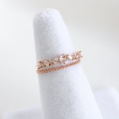 Maelynn Ring, Stacking Ring, Beaded Band, Sparkly Stones, Free Size Ring, for Her, Gift for Girlfriend Wife Women, Dainty Ring - Etsy Adjustable Crystal Promise Ring With Diamond Accents, Crystal Rings With Sparkling Stones For Promise, Rose Gold Sparkling Cubic Zirconia Rings, Crystal Promise Ring With Rhinestones, Rose Gold Cubic Zirconia Crystal Ring For Party, Dainty Jewelry With Sparkling Stones For Promise Ring, Rose Gold Rings With Rhinestones For Gift, Rose Gold Rhinestone Ring Gift, Rose Gold Rhinestone Rings For Gift