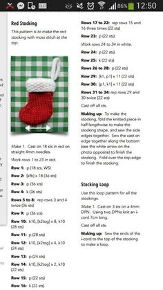 an image of a website page with pictures and instructions for knitting booties on it