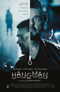 a movie poster for the hangman