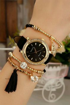 Womens Armour, Small Watches Women, Stylish Watches For Girls, Trendy Watches, Fancy Watches, Cute Watches, Watches Women, Ladies Watches, Bangles Jewelry Designs