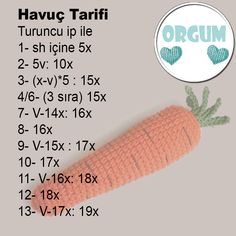 an image of a carrot with the words havu tarif on it