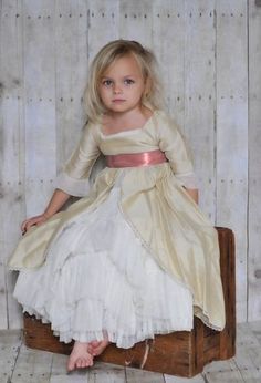 For a Marie Antoinette inspired wedding, even your flower girls could wear Rococo era dresses - so cute! Marie Antoinette Dresses, Sewing Photography, Antoinette Dress, Flower Girl Dress, Classic Dress, Marie Antoinette