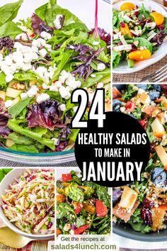 Healthy Winter Salads to Make in January