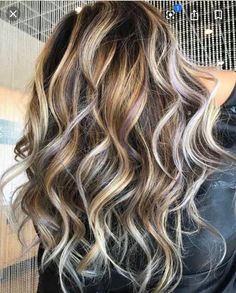 Dark Chocolate Hair Color, Bombshell Blonde, Dark Chocolate Hair, Blonde Highlights On Dark Hair, Hair Color Chocolate, Chocolate Hair, Dark Hair With Highlights, Caramel Hair, Brown Hair With Blonde Highlights