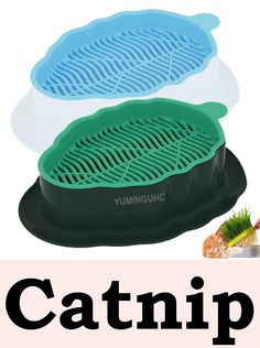 YUMINGUHC 2Pcs Cat Grass Planter Catnip Wheatgrass Seed Sprout Tray Hydroponic Cat Grass Growing Kit Nursery Plant Planting B Diy Catnip Toys, Cat Grass Planter, Grass Growing, Nursery Plant, Cat Grass, Wheat Grass, Catnip Toys, Plant Nursery, Indoor Cat