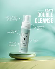 face cleansing Motion Design Trends, Skin Care Products Design, Double Cleanse, Perfume Photography, Face Cleansing, Email Design Inspiration, Social Media Design Inspiration