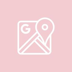 a pink background with white text that reads, ` ` go'on the map