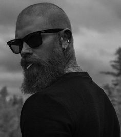 Shaved Head With Beard, Bald Men Style, Beard Haircut, Bald With Beard, Best Beard Styles, Viking Beard, Beard Hairstyle, Great Beards